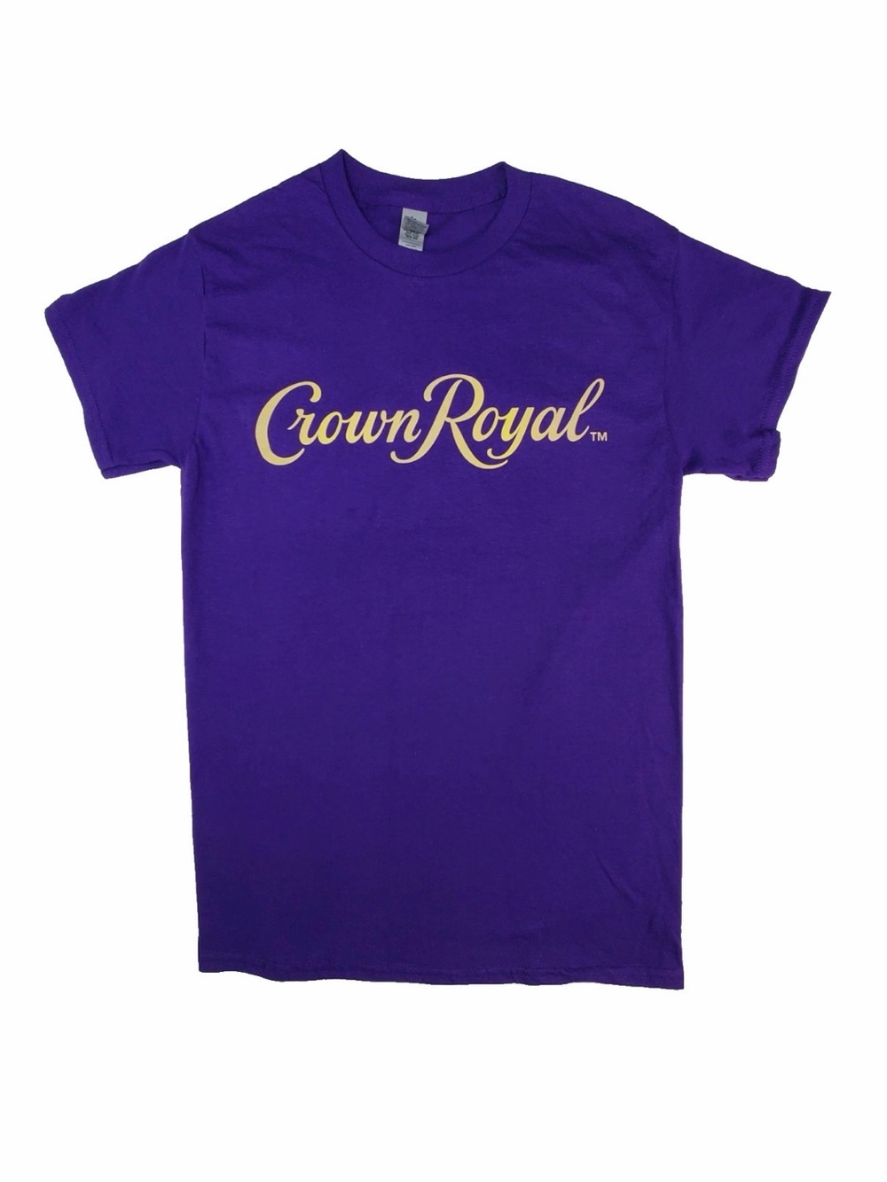 Gildan 🗺️ ‘Crown Royal’ Purple Adult T-Shirt Size Medium, 100% Cotton, Exc. Cond